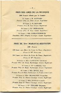 PAMARES 1938 1 ER PRIX PIANO AMAR LYDIE  MAMAN DE MICHELE KALFON (3)
